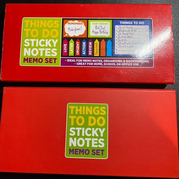 The Things To Do Sticky Note Set - Picture 3 of 3